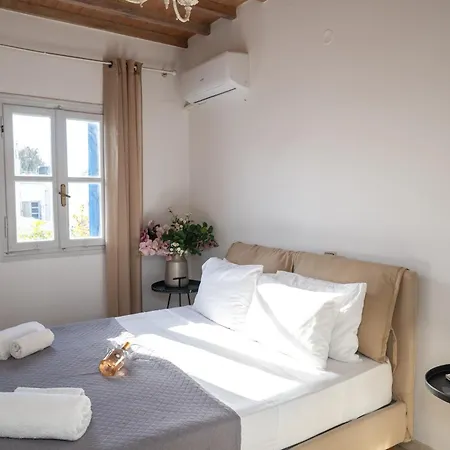 Mykonos Town Aura Panorama With Private Terrace * Megali Ammos (Mykonos)