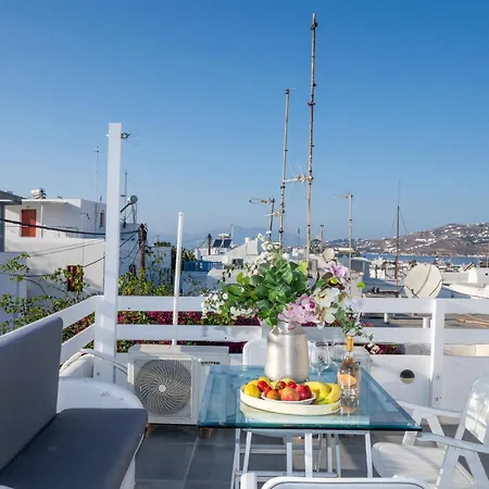 Mykonos Town Aura Panorama With Private Terrace * 스키아토스타운