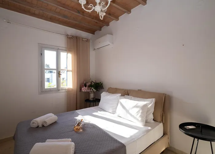 Mykonos Town Aura Panorama With Private Terrace * Megali Ammos (Mykonos)